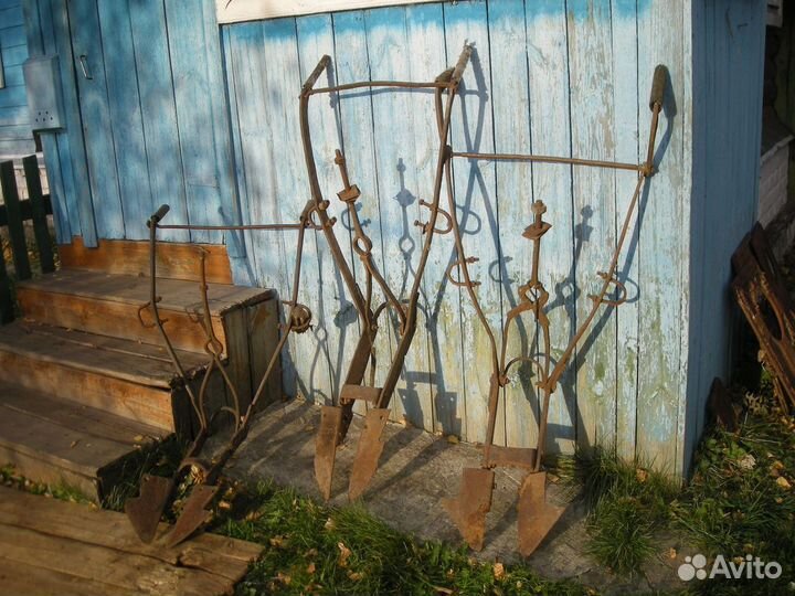 Соха конная железная плуг окучник конный самовывоз