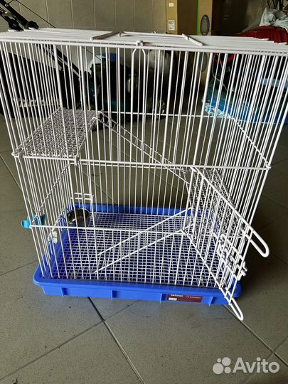 Клетка для грызунов очень большая