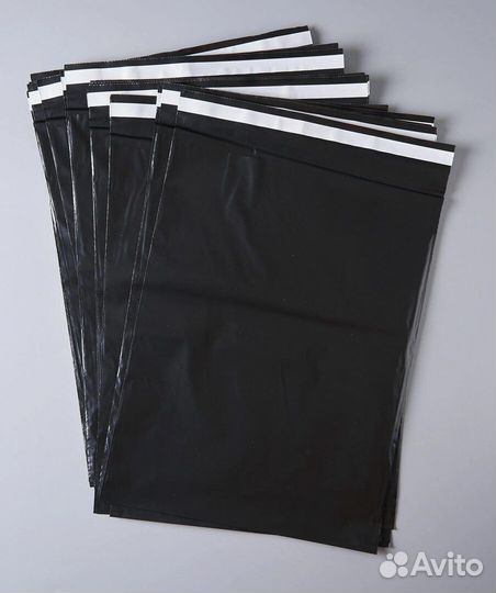 Курьерские пакеты черные 240 х 320 упаковка 100 шт
