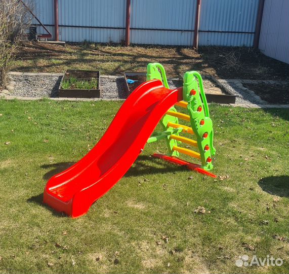 Горка детская для дома и улицы Pilsan обезьянка