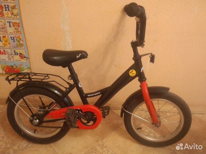Детский велосипед 14 дюймов бу Новатрек
