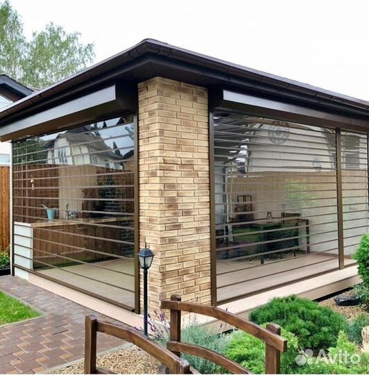 Прозрачные рольставни от производителя