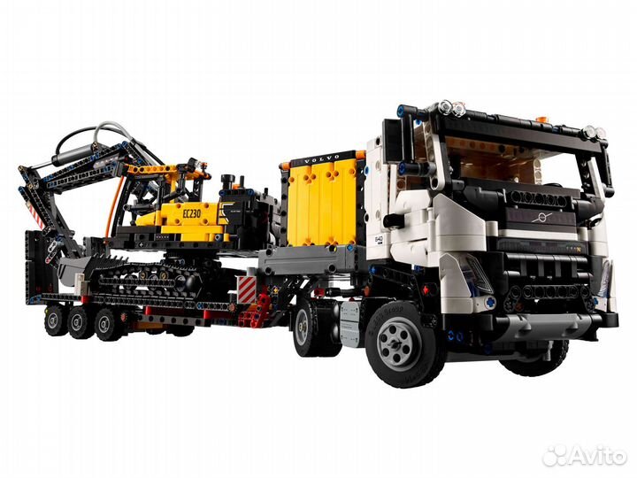 Lego Technic 42175 Volvo FMX и экскаватор EC230