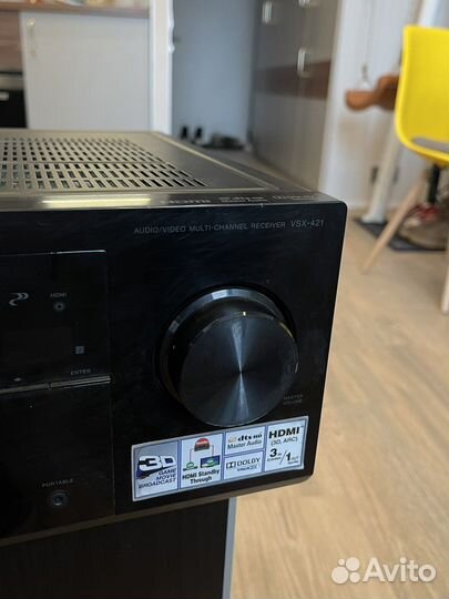 Ресивер pioneer vsx-421 черный