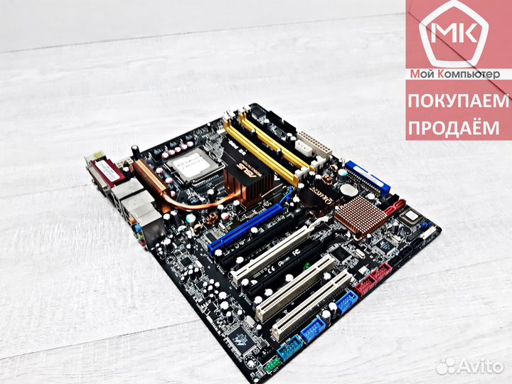 775 asus P5W64 WS Pro (4 x DDR2/ 975X/ATX)