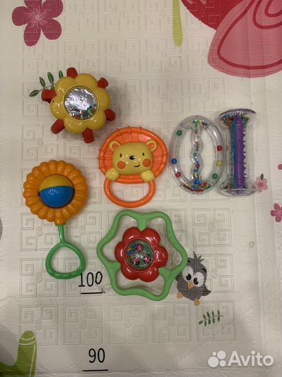 Погремушки, грызунки