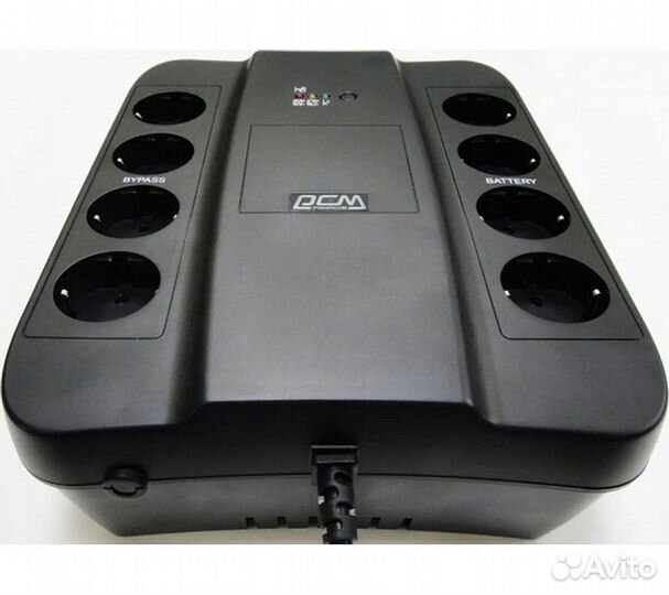 Ибп Powercom Spider SPD-650N 390Вт 650ва, черный