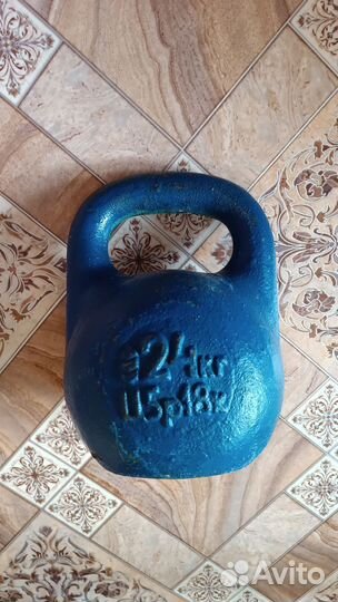 Гиря 24 кг бу