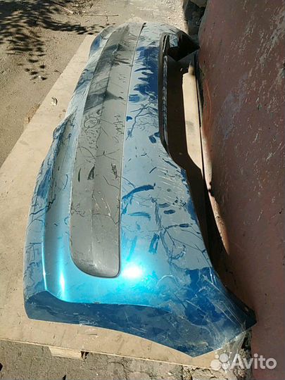 Задний бампер peugeot 207