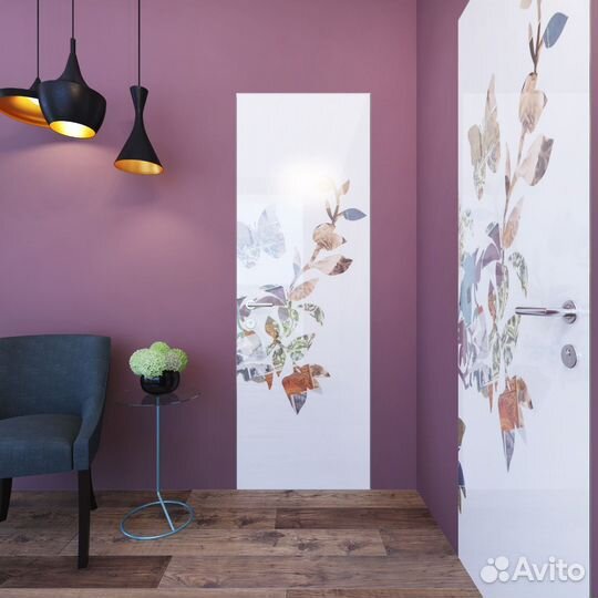 Скрытые межкомнатные двери под покраску