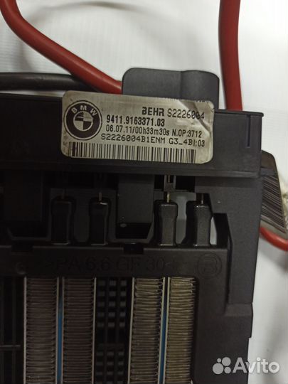 Радиатор отопителя печки BMW 5-серия F10 F11 N47