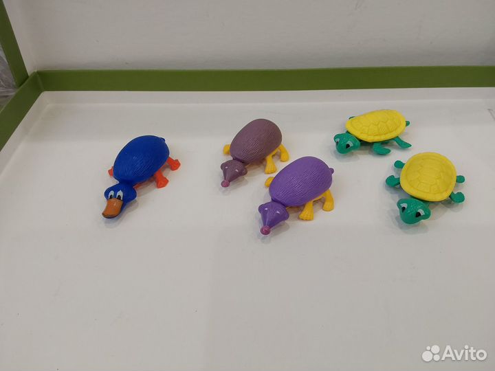 Киндер сюрприз Утконос крот черепаха