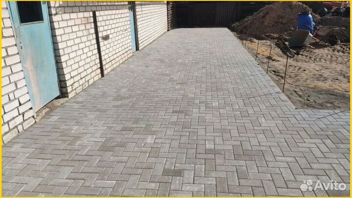 Тротуарная плитка Брусчатка