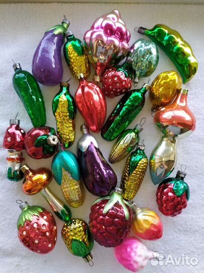 Ёлочные игрушки СССР