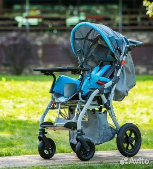 Коляска армед для детей с дцп(18 дюймов) новая