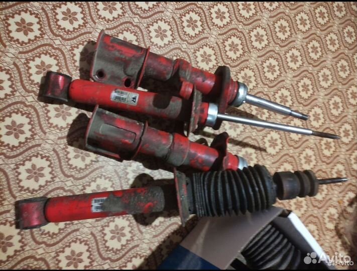 Стойки с занижением -90 с пружинами приора