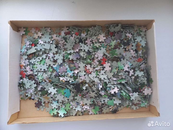 Пазлы с котом Леопольдом и котятами (1000 деталей)