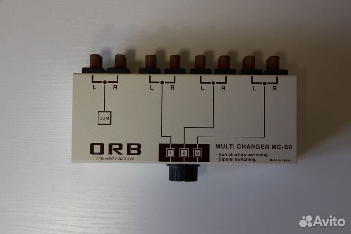 Hi-END селектор акустики ORB MC-S0, Japan