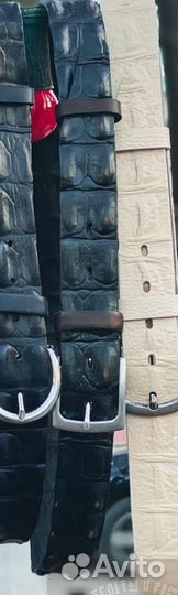Ремень кожаный новый