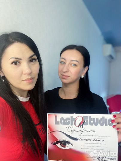 Обучение Наращивание ресниц