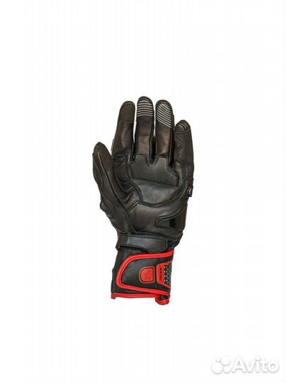 Мотоперчатки dimox Flash gloves черн/кр муж 2XL