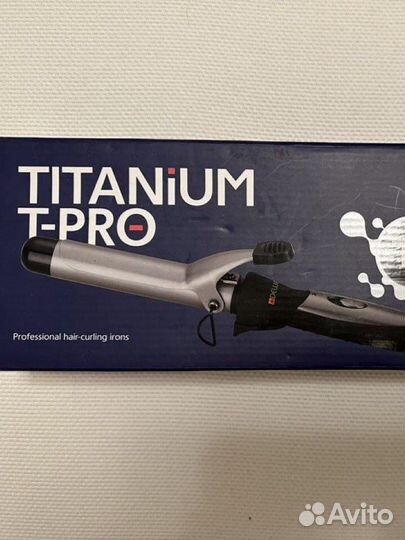 Щипцы / Плойка для волос TitaniumT Pro Dewal, 33мм