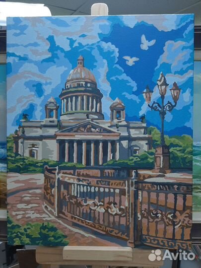 Картины по номерам Акриловыми красками уже готовые