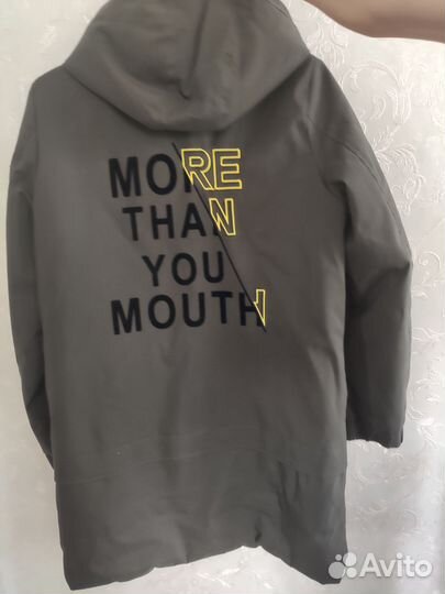 Куртка парка демисезонная мужская