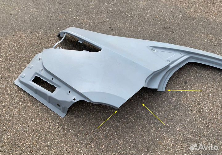 Крыло заднее правое Solaris 1 (седан)