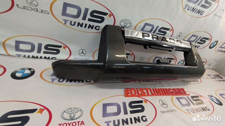 Кенгурятник Toyota Land Cruiser Prado 120 Gray