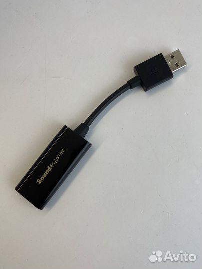 Внешняя звуковая карта Sound Blaster play 3