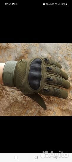 Перчатки тактические(олива)