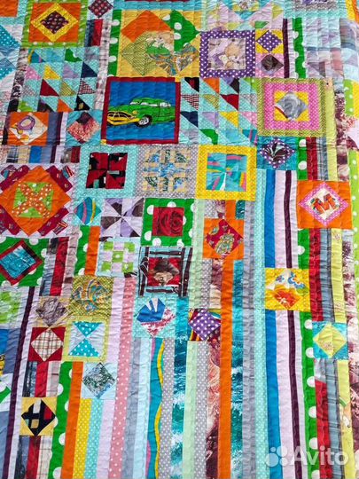 Детское лоскутное одеяло