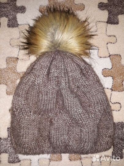 Шапка зимняя на девочку