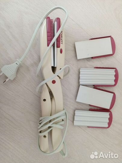 Выпрямитель Утяжок Гофре Стайлер Плойка Щипцы