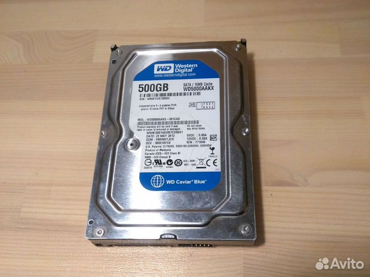 Жесткий диск WD 500GB SATA