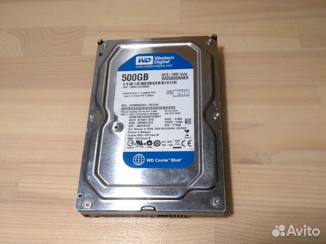 Жесткий диск WD 500GB SATA
