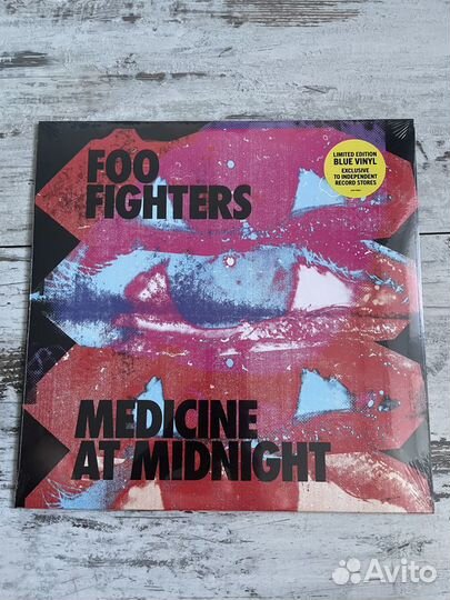 FOO fighters Medicine AT Midnight (Ltd,Blue Vinyl)