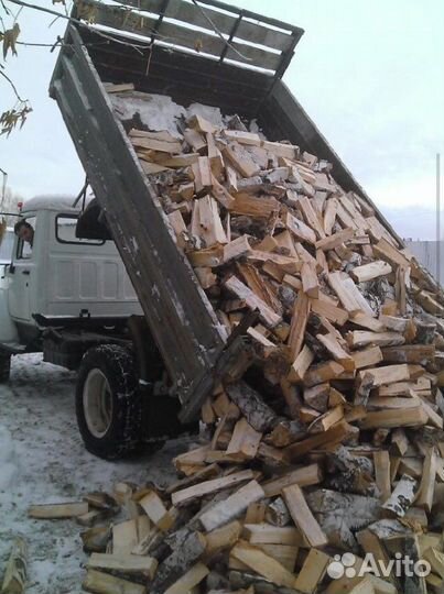 Дрова березовые колотые
