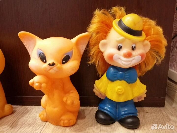 Резиновые игрушки СССР