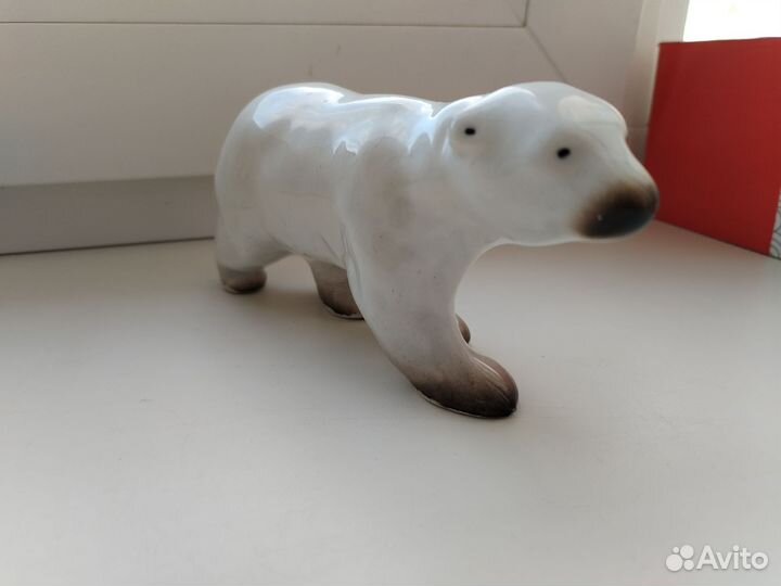 Медведь статуэтка 40 года прошлого века