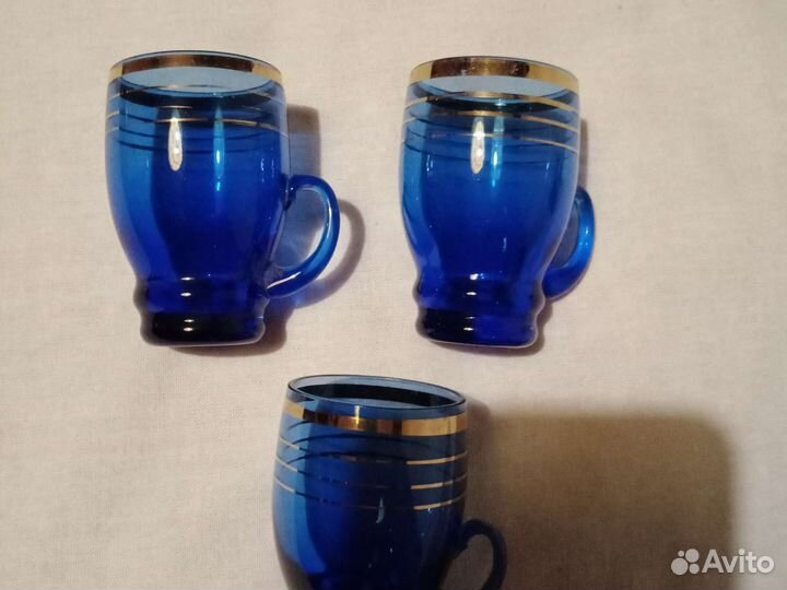 Фужер бокалы цветное стекло