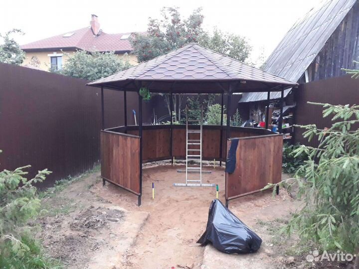 Беседка для дачи