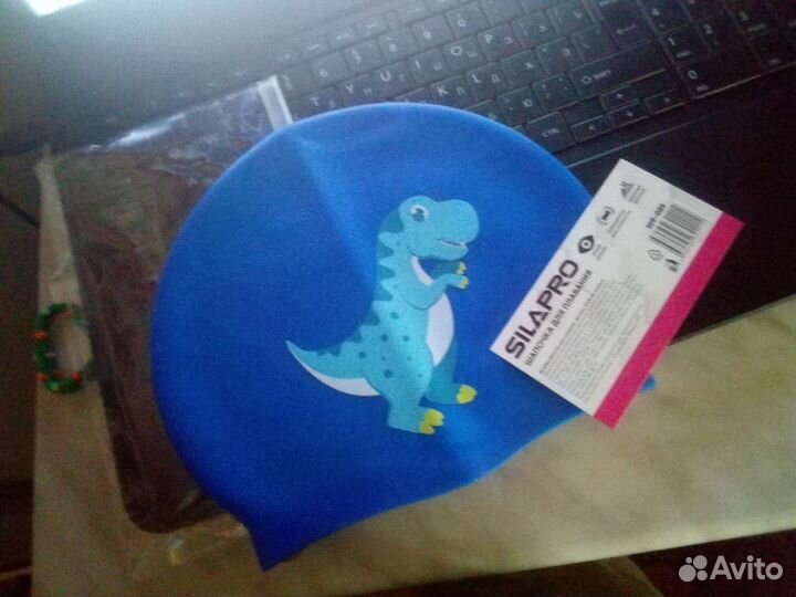 Шапочка для бассейна детская