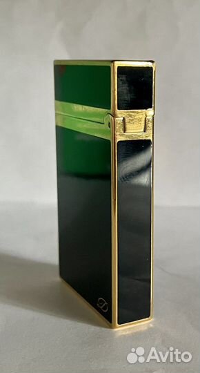Зажигалка Dupont Ligne 2 Black & Gold