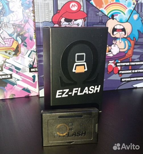 Ez-flash omega картридж для GBA