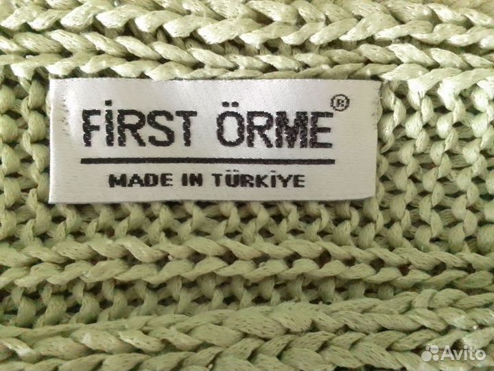 Накидка(свитер )(вязаный) 48-50 размер