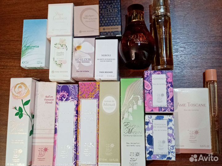 Миниатюры. Ив Роше. Эйвон. Орифлейм. Пьер Рико