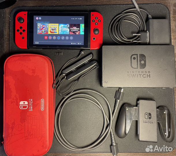 Nintendo Switch прошитая цвет SM Odyssey