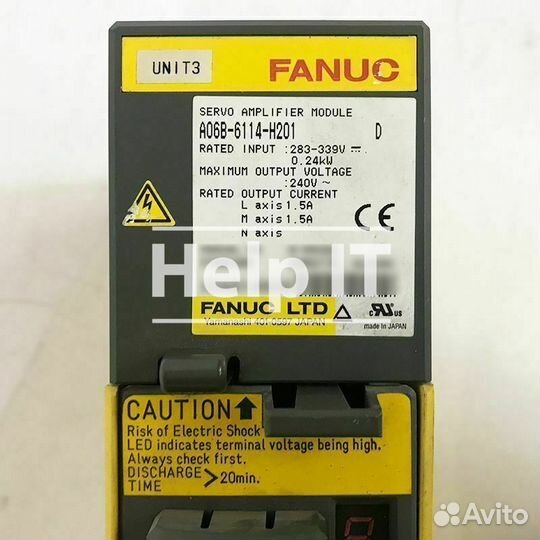 Сервопривод Fanuc A06B-6114-H201